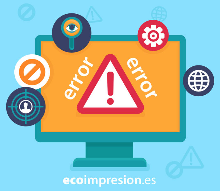 1 errores web